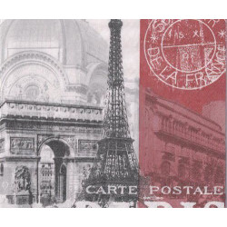 Ubrousek Paris Efco 33x33cm Klasické Ubrousky Na Decoupage Papíry Hobby Barvy