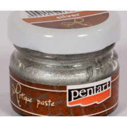 Patinovací Pasta Stříbrná 20ml Pentart Patina Barvy Speciální, Hobby Barvy Decoupage