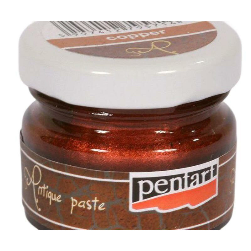 Patinovací Pasta Měděná 20ml Pentart Patina Barvy Speciální, Hobby Barvy Decoupage