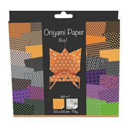 Papíry Na Origami 20x20cm (60ks) Boo!, Avenue Mandarine Technika Scrapbooking