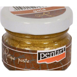 Patinovací Pasta Zlatá 20ml Pentart Patina Barvy Speciální, Hobby Barvy Decoupage