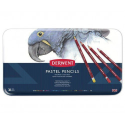 Pastely V Tužce Derwent Pastel Pencils (36ks), Derwent Výtvarné Potřeby