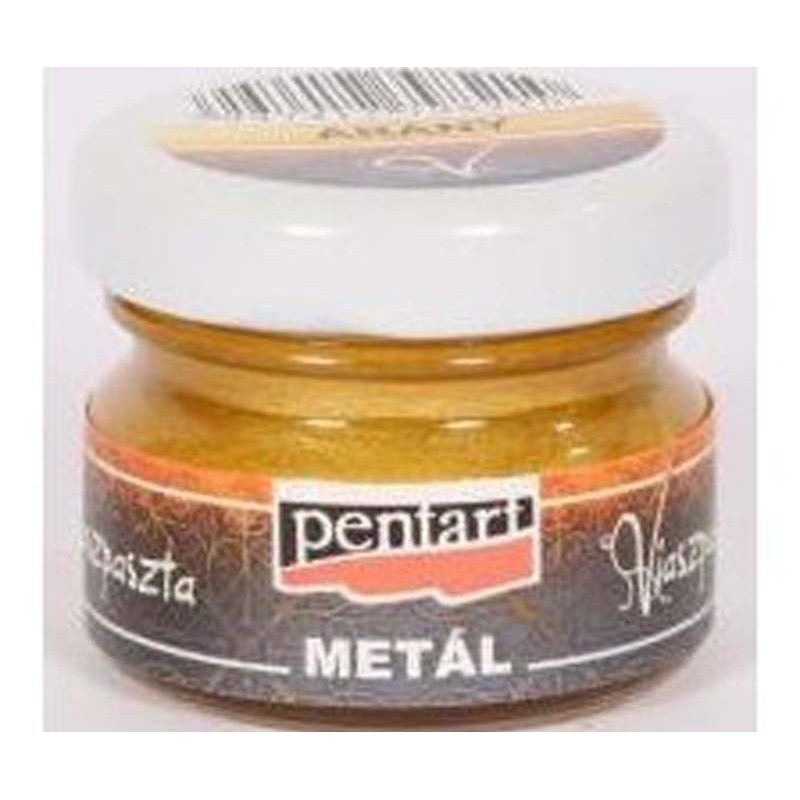 Vosková Pasta Metalická Zlatá 20ml Pentart Patina Barvy Speciální, Hobby Barvy Decoupage