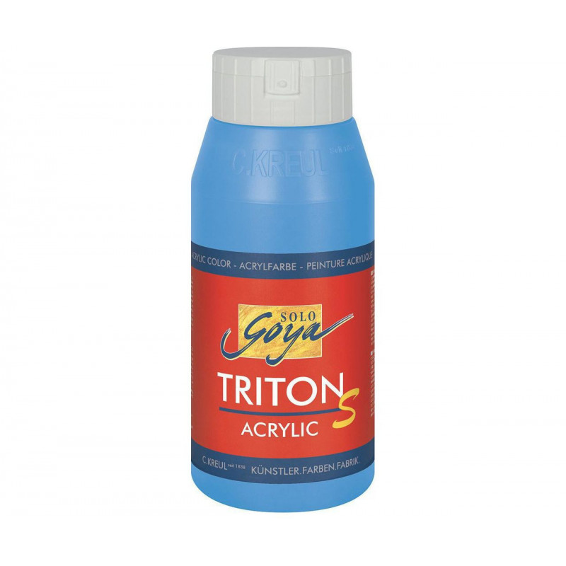 Akrylová Barva Triton Solo Goya Lesk Efekt 750ml Světle Modrá, CK 17316