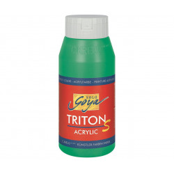 Akrylová Barva Triton Solo Goya Lesk Efekt 750ml Pernamentní Zelená, CK 17309