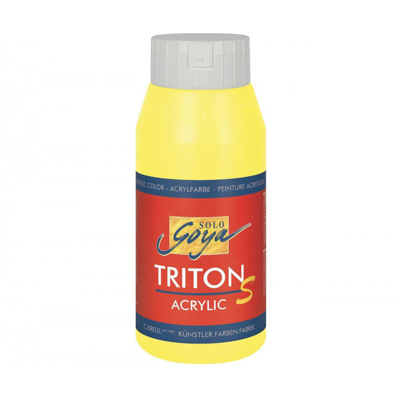 Akrylová Barva Triton Solo Goya Lesk Efekt 750ml Citrónová, CK 17313