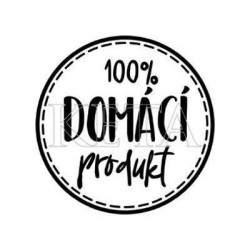 100% Domácí Produkt Č.1077 - Gumové Razítko Na Dřevě (1ks), Keta Gumová, Razítka Papír Scrapbooking