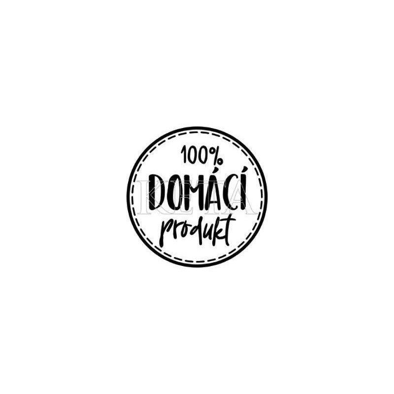 100% Domácí Produkt Č.1077 - Gumové Razítko Na Dřevě (1ks), Keta Gumová, Razítka Papír Scrapbooking