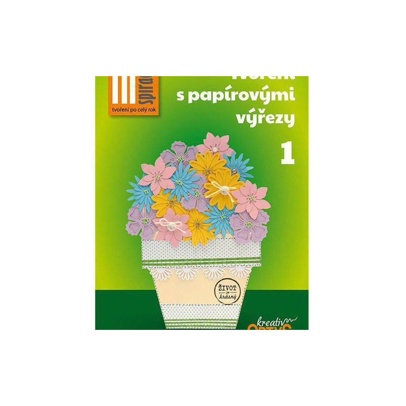 Tvoření S Papírovými Výřezy Č.1 Optys Papírové Dekorace Ozdoby Scrapbooking