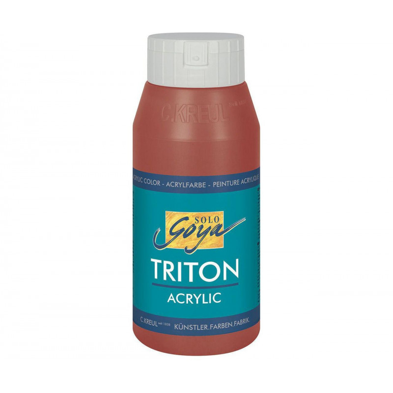 Akrylová Barva Triton Solo Goya 750 Ml Oxid Červen CK 17005