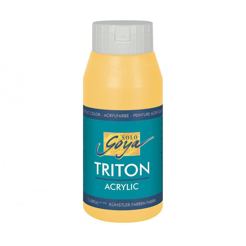 Akrylová Barva Triton Solo Goya 750 Ml Kadmium Žlut CK 17035