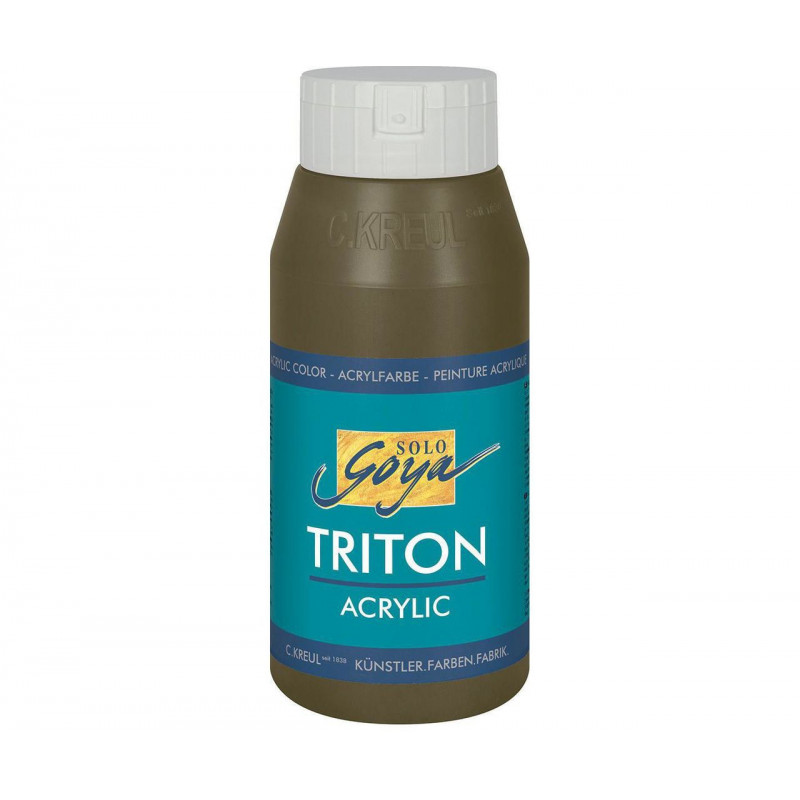 Akrylová Barva Triton Solo Goya 750 Ml Rezavě Zelen CK 17008