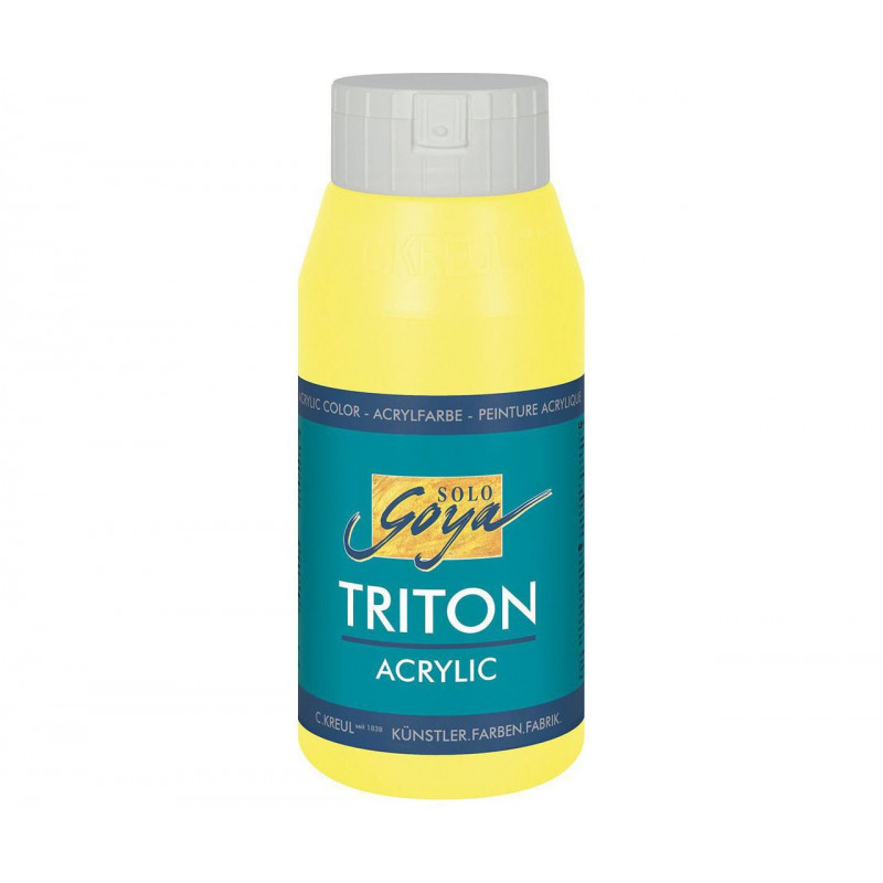 Akrylová Barva Triton Solo Goya 750 Ml Svítící Žlut CK 17061