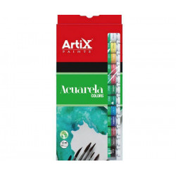 Akvarelové Barvy Artix Paints Sada (12X12Ml), Artix Paints Výtvarné Potřeby