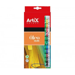 Olejové Barvy Artix Paints Sada (12X12Ml), Artix Paints Výtvarné Potřeby