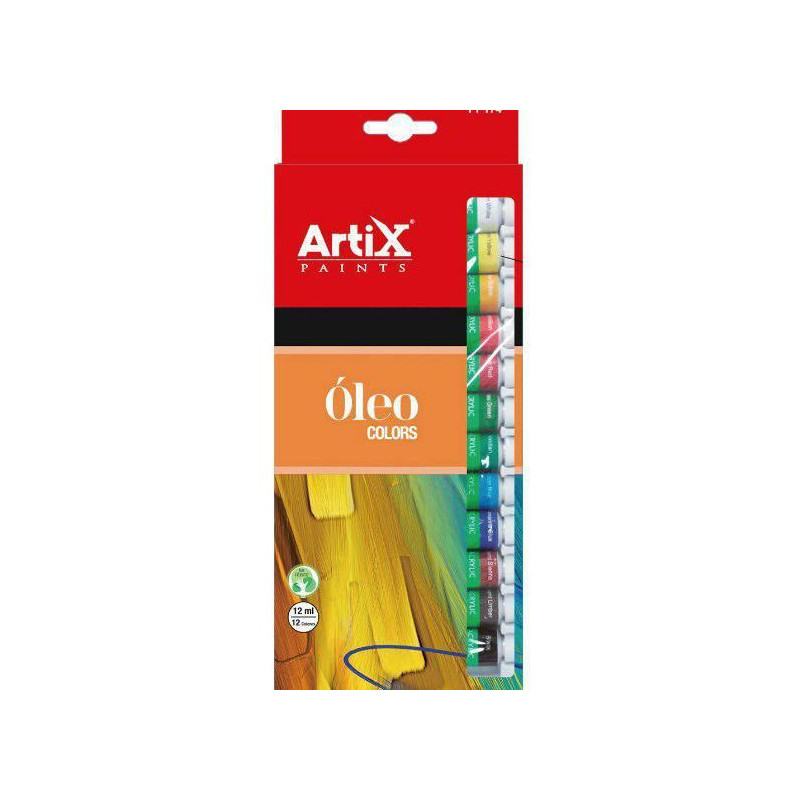 Olejové Barvy Artix Paints Sada (12X12Ml), Artix Paints Výtvarné Potřeby