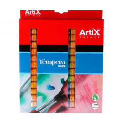 Temperové Barvy Artix Paints Sada (24X12Ml), Artix Paints Výtvarné Potřeby