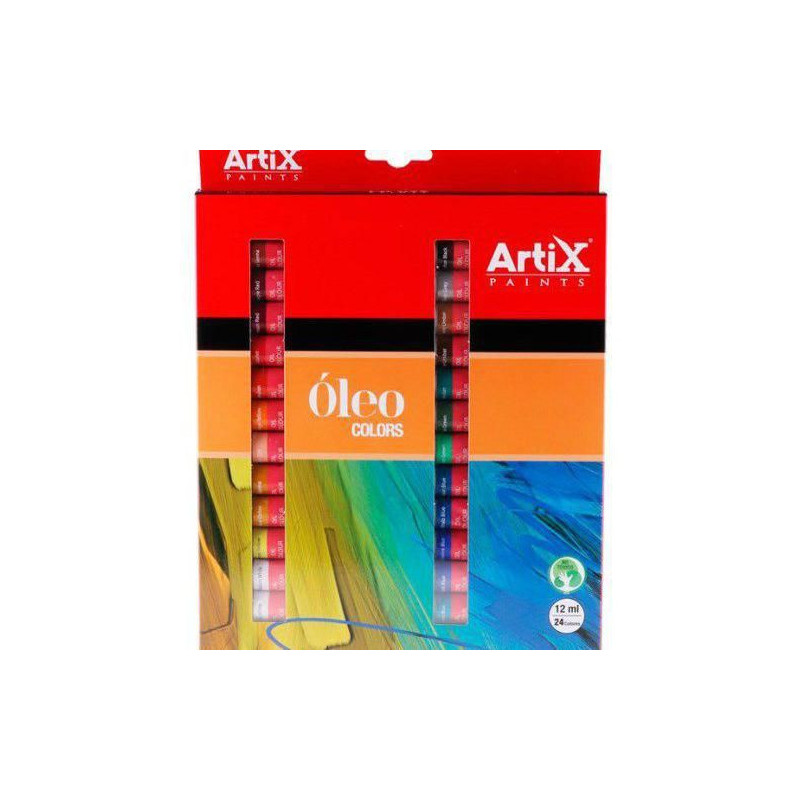 Olejové Barvy Artix Paints Sada (24X12Ml), Artix Paints Výtvarné Potřeby