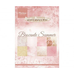 Sada Papírů A5 Brocante Summer (32Ks), Marianne Design Papíry Potiskem Scrapbooking