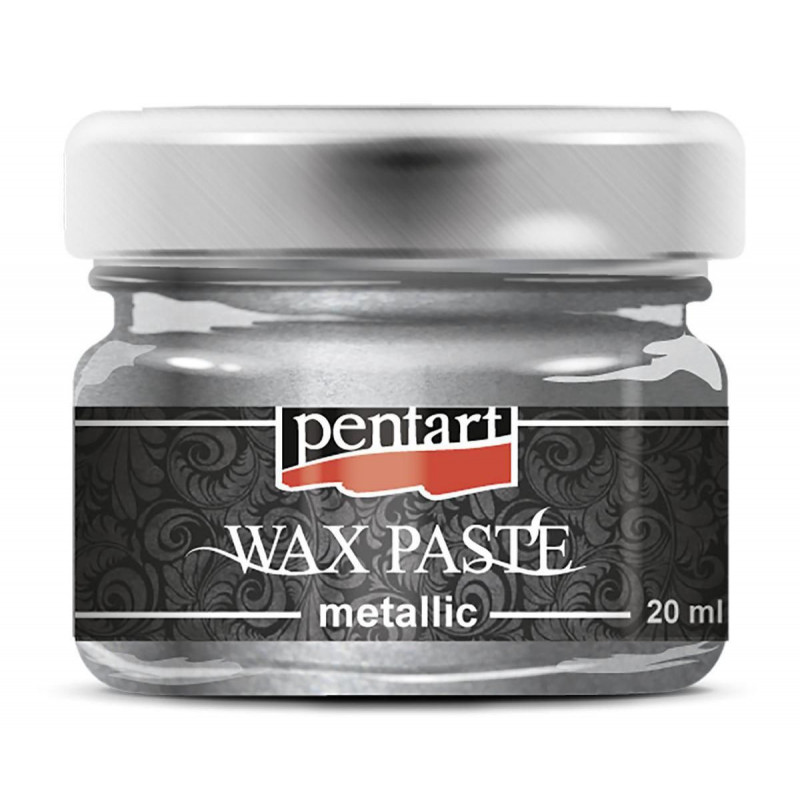 Vosková Pasta Metalická 20 Ml Stříbrná, Pe 4427