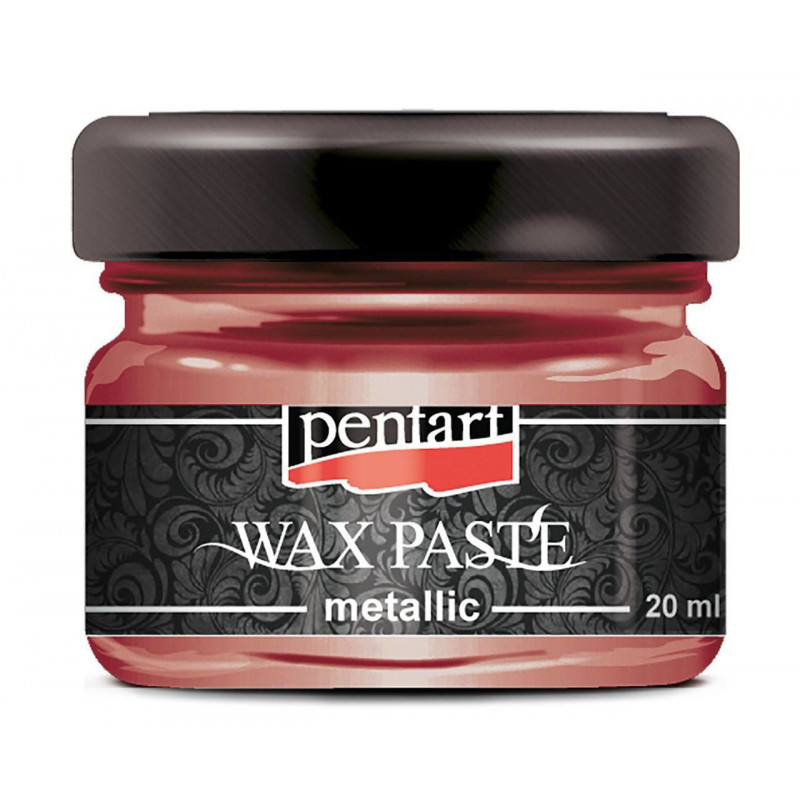 Vosková Pasta Metalická 20 Ml Ohnivá Zlatá, Pe 35124