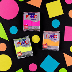 FIMO Neon Efekt 57g Růžová, 8010-201