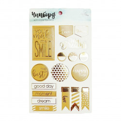 Sada chipboardů pro scrapbooking výřezy výseky motivy - rozměry 12 x 20 cm