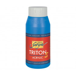 Akrylová Barva Triton Solo Goya Lesk Efekt 750 Ml Primární Modrá, Ck 17307