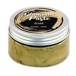 3D Pasta Glamour Paste 100Ml - Zlatá, Stamperia Gesso Pasty Barvy Speciální, Hobby Barvy Decoupage