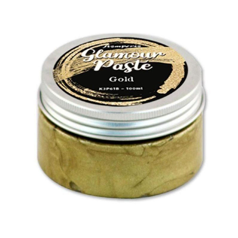 3D Pasta Glamour Paste 100Ml - Zlatá, Stamperia Gesso Pasty Barvy Speciální, Hobby Barvy Decoupage