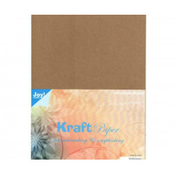 Kartonový Papír A4 Hnědý Kraft 300G/M2 (25Ks), Joy Crafts Papíry Speciální, Scrapbooking