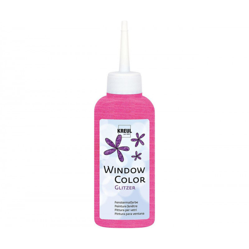 Barva Na Sklo Window Color 80 Ml Třpytivá Růžová, Ck 42767