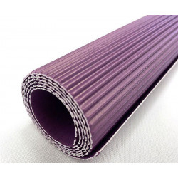 Vlnitý Papír 50x70cm Violet 260g V Roli Stepa Kreativita Škola