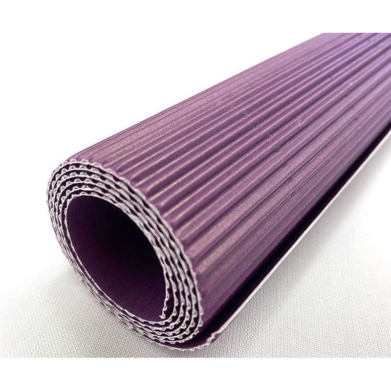 Vlnitý Papír 50x70cm Violet 260g V Roli Stepa Kreativita Škola