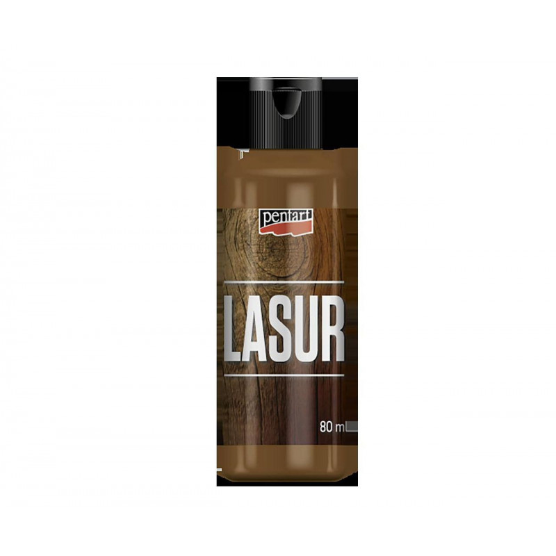 Lazura 80 Ml Hnědá, Pe 17330