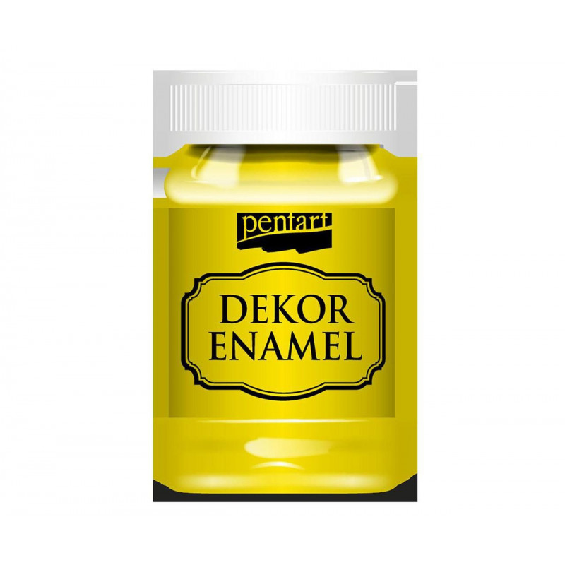 Dekorační Smalt 100 Ml Žlutá, Pe 34123