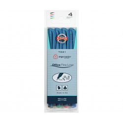 Souprava Popisovacu Fine Liner 7221 4 0, 3