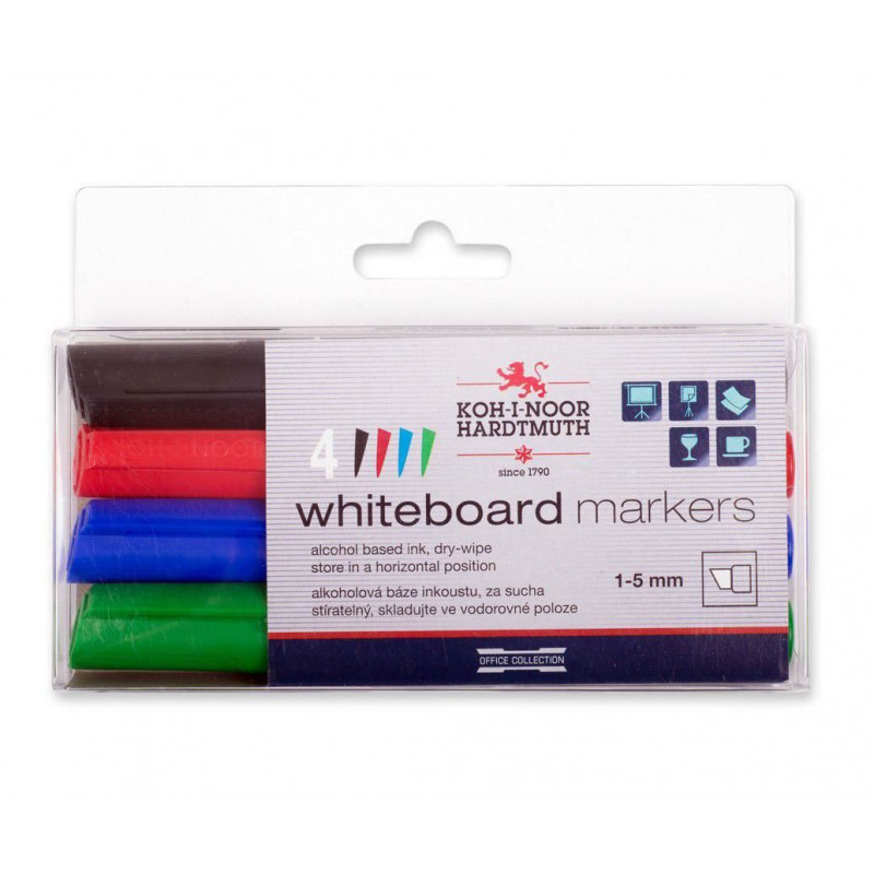 Souprava Značkovačů White Board 9006 4 Ploch