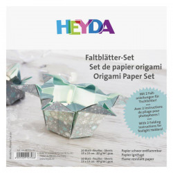 Heyda Papíry Na Origami 13X13Cm A 15X15Cm (30Ks) Vánoční, , Materiál Vánoce Scrapbooking