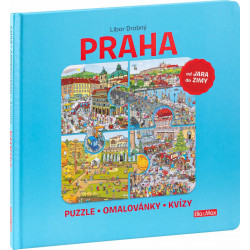 PRAHA – Puzzle omalovánky kvízy k-em-1001