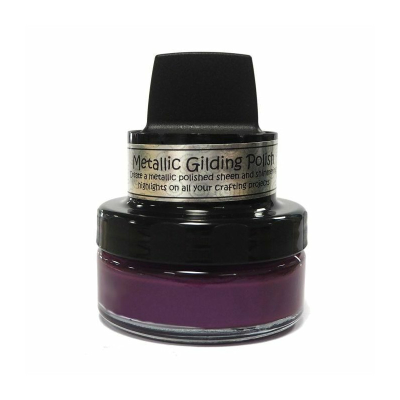 Cosmic Shimmer Metalické Zlacené Leštidlo (50Ml) Červeno Fialová, , Efektové, Barvy Speciální, Hobby Barvy Decoupage