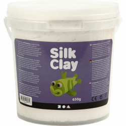 Silk Clay Modelovací hmota samotvrdnoucí - bílá, , modelína kreativita škola