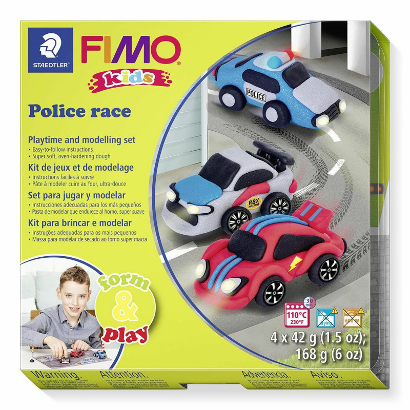 Sada FIMO kids Form & Play POLICEJNÍ AUTO 8034 29 lz