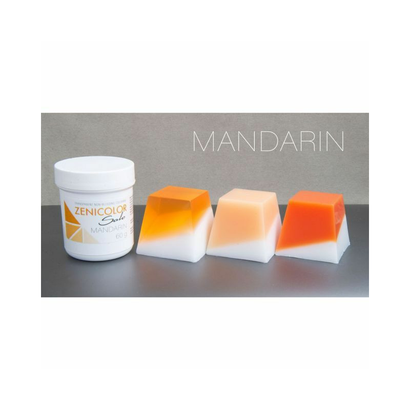 Barva Do Mýdlové Hmoty 60G Mandarin Zeni Holding Výroba Mýdla - Potřeby Tématická Nabídka