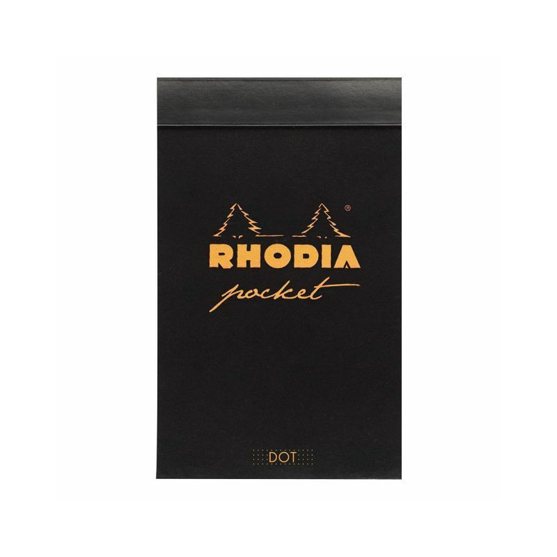 Zápisník tečkovaný Rhodia 7, 5x12cm Rhodia prémiové zápisníky alba bloky papír scrapbooking