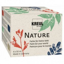 Sada přírodní barvy KREUL NATURE 50 ml 4 odstíny ck 49440