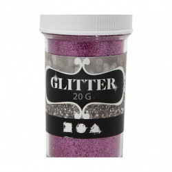 Glitter třpytky 20 g růžový