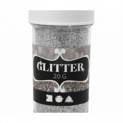 Glitter třpytky 20 g stříbrný