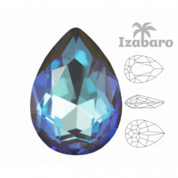 4ks Izabaro Crystal Pastel 4320 Izabaro Chaton tváří kamínky 14mm x