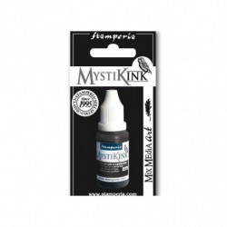 Inkoust Mystik Ink Pro Mixed Média Black 18ml Stamperia Inkousty Polštářky Scrapbooking Papír